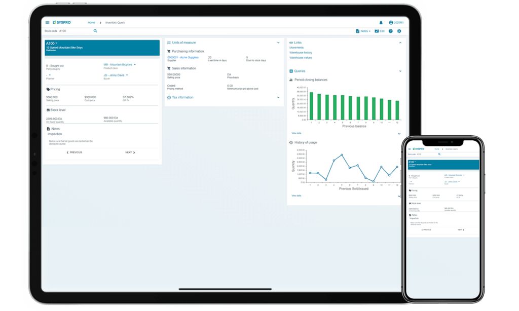 Inventory Management Erp Inventory Management Software Syspro